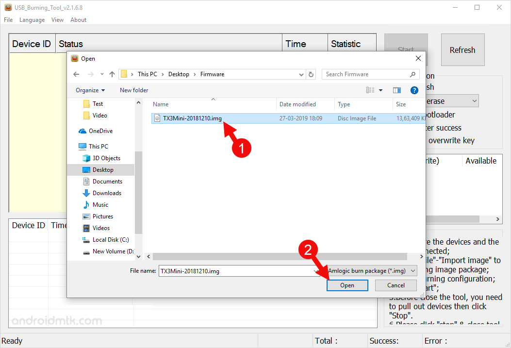 Amlogic USB Burning Tool Firmware