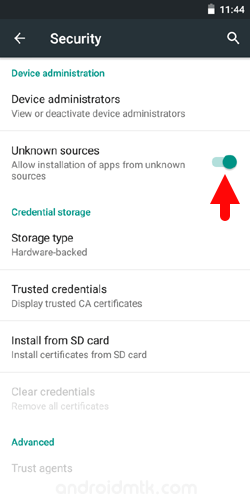 Android Unknown Sources