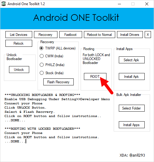 AndroidOneToolkit Root