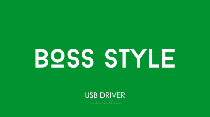 Boss Style USB Driver