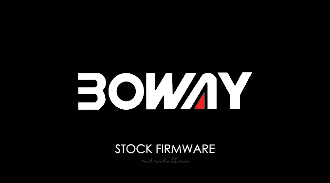 Boway Stock Rom Firmware
