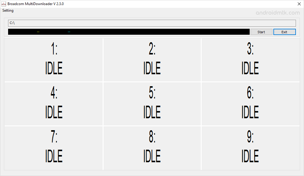 Broadcom Multidownloader