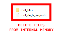 Delete Root Files from the Note 3 N900A phone Memory