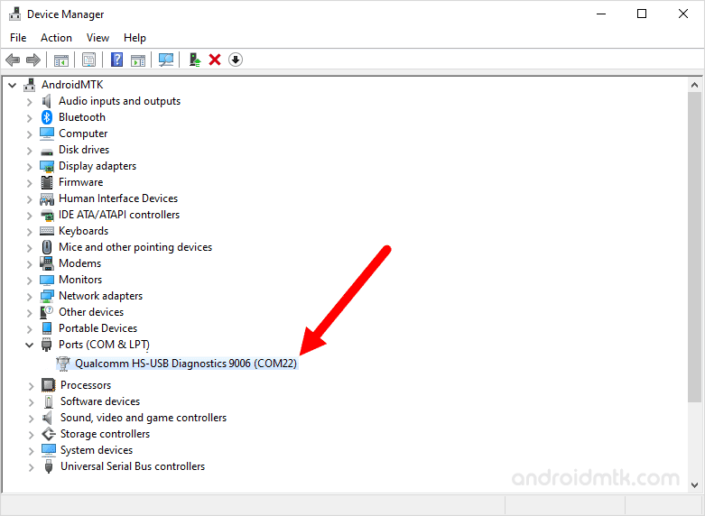 Device Manager Port Number