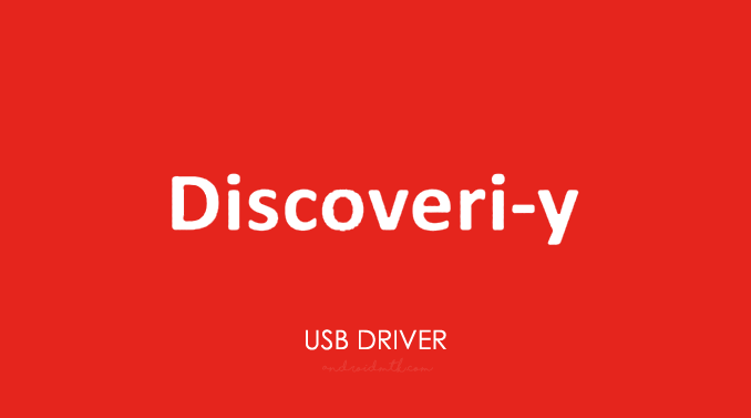 Discoveri-y USB Driver