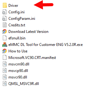 eMMC DL For Customer Driver