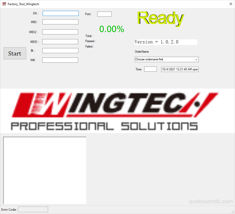 Factory Tool WingTech