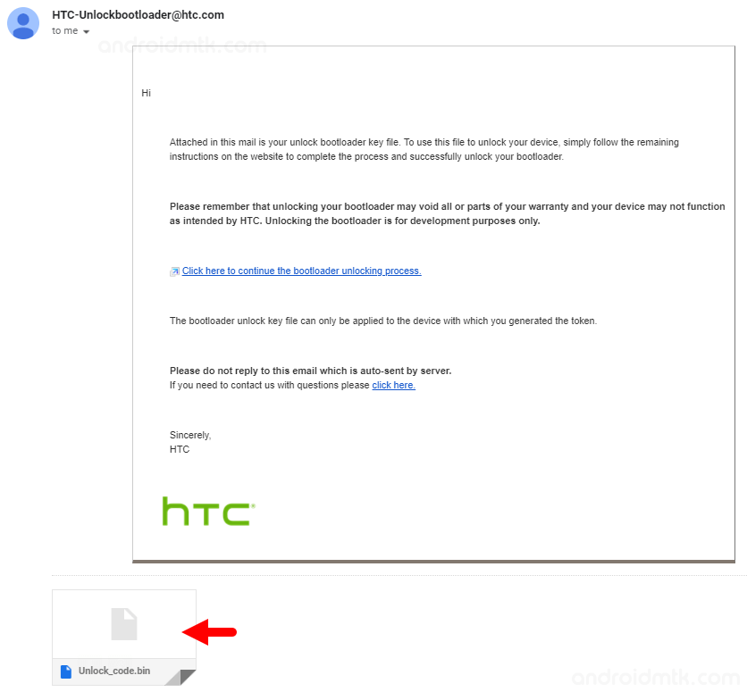 HTC Unlock Code Bin