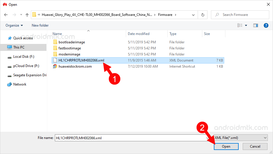 Huawei Multi Tool Choose XML