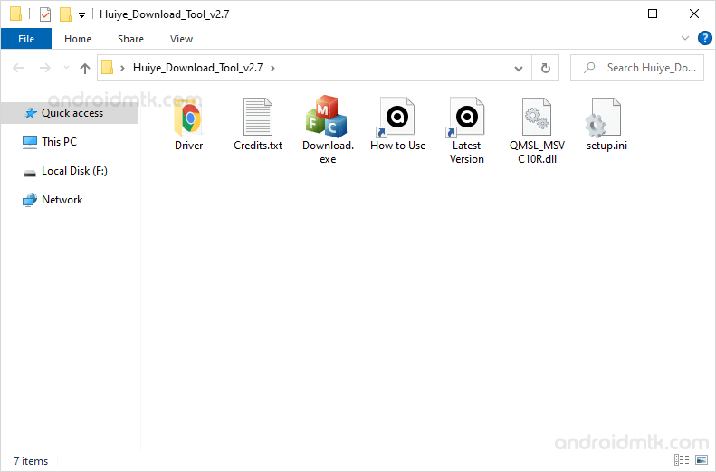 Huiye Download Tool Files