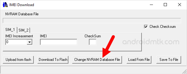 Maui Meta IMEI Download Dialog NVRAM