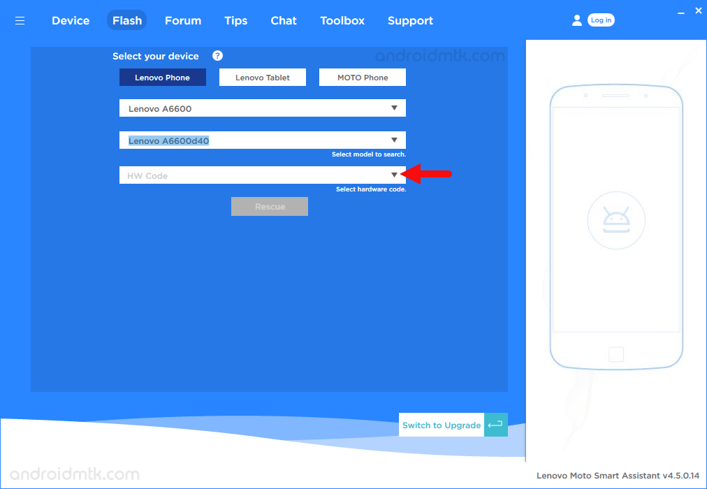 Lenovo Moto Smart Assistant HW Code