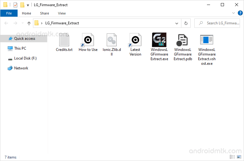 LG Firmware Extract Tool Files