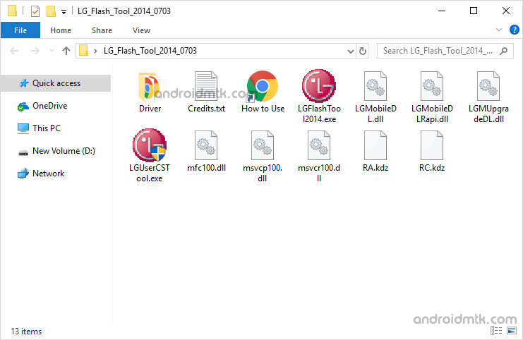 lg flash tool 2014 required info cannot be found