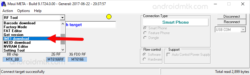 Maui Meta Dropdown IMEI