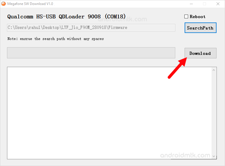 Megafone SW Download Start