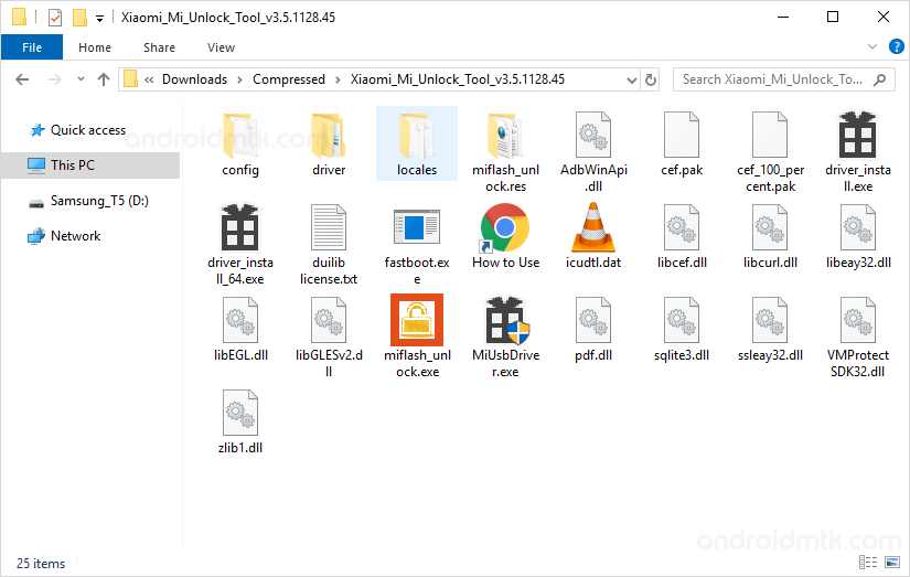 mi unlock tool files