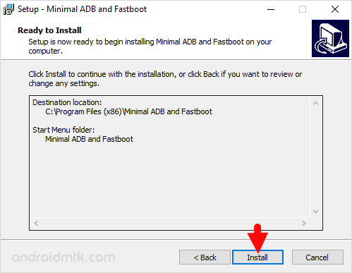 Minimal ADB Fastboot Setup Install