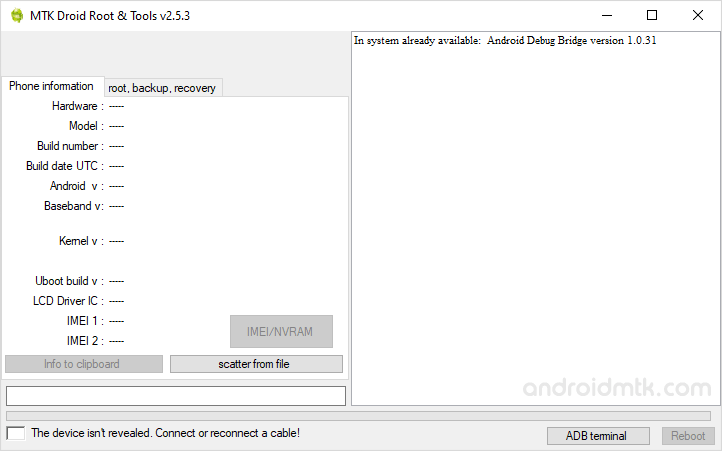 MTK Droid Tools