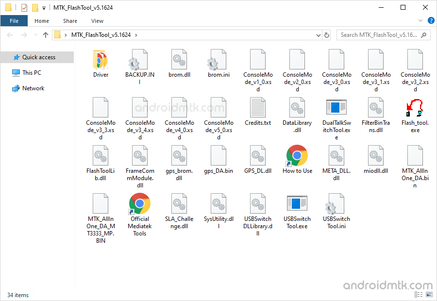 MTK Flash Tool Files
