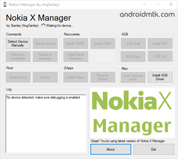 nokia x manager