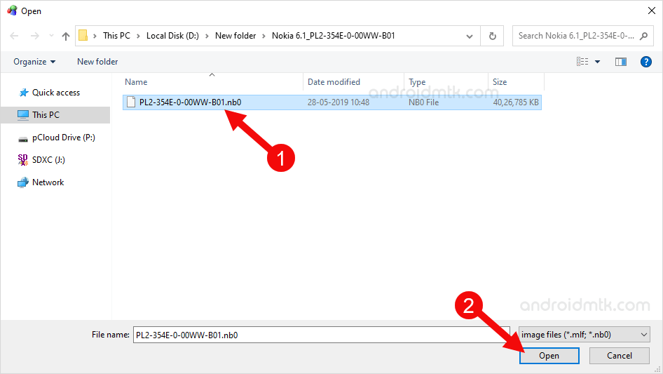 OST Firmware Select