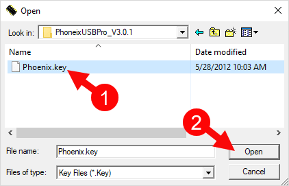 phoenix usb pro for windows 10