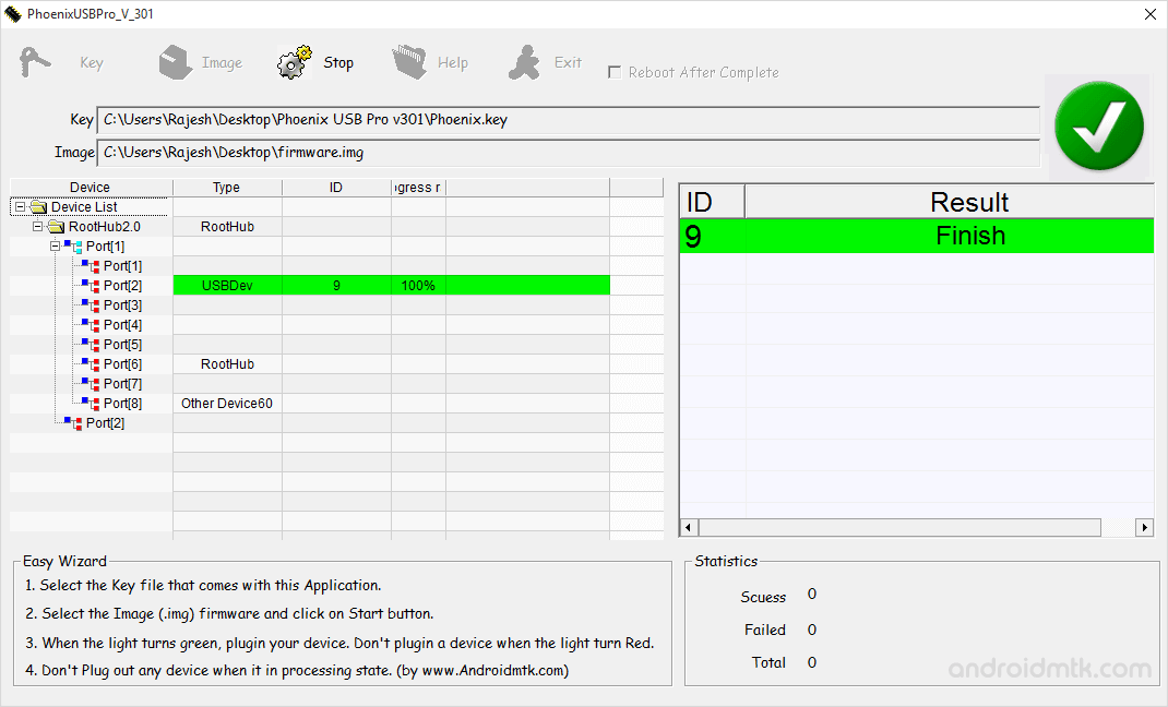 Phoenix USB Pro Finish