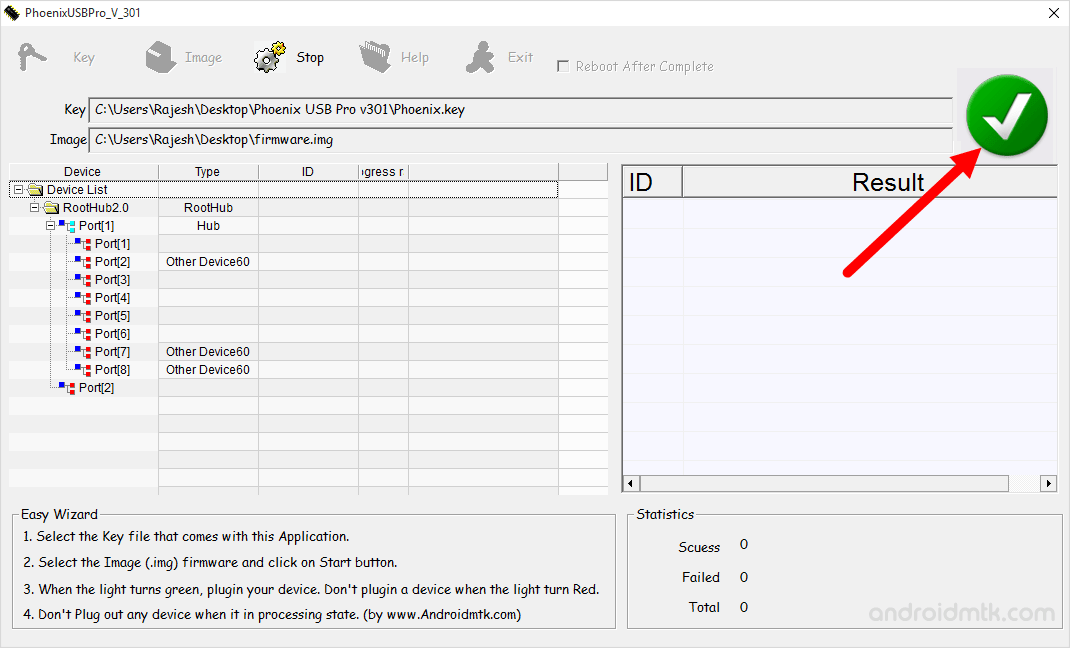 Phoenix USB Pro Green Tick