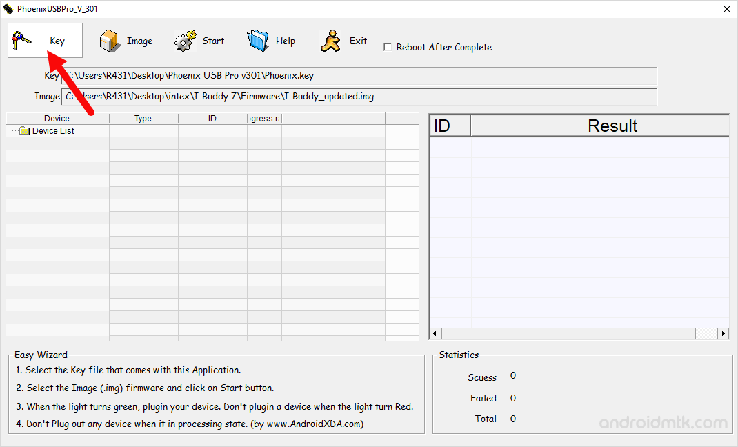 Phoenix USB Pro Select Key