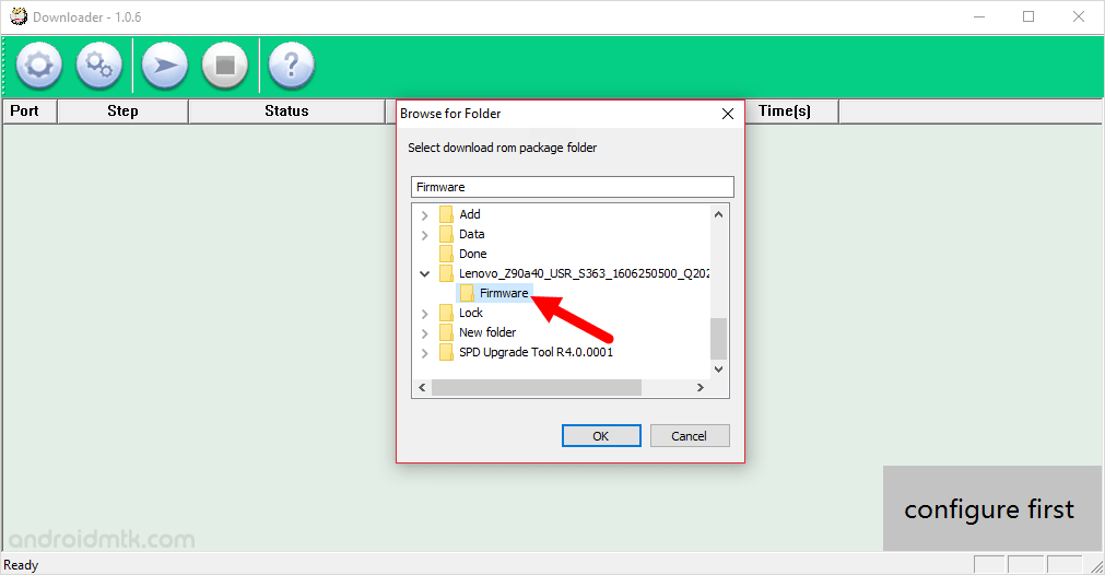 qcomdloader firmware folder