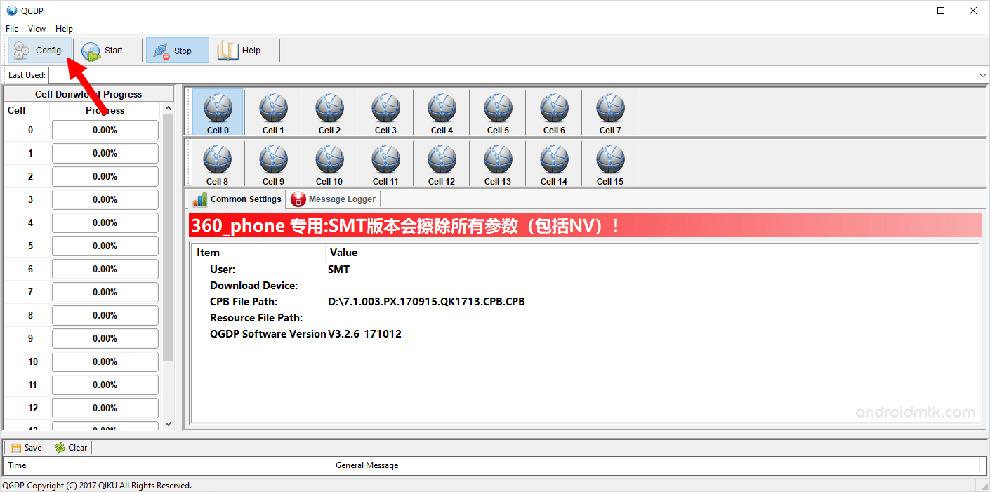 QGDP Config