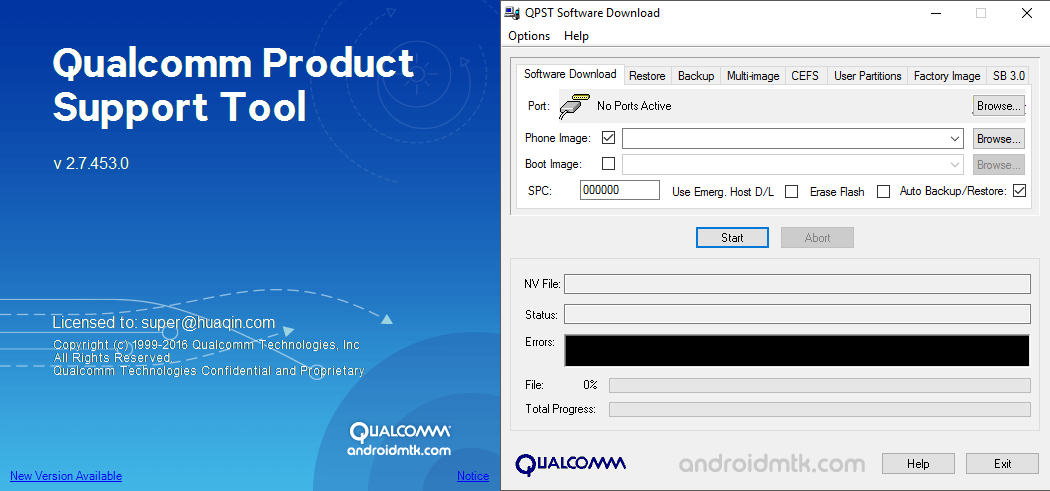 qualcomm qpst and qxdm