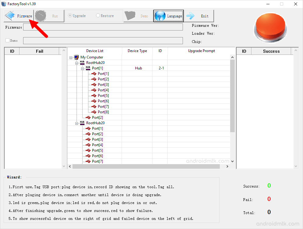 RockChip FactoryTool Firmware