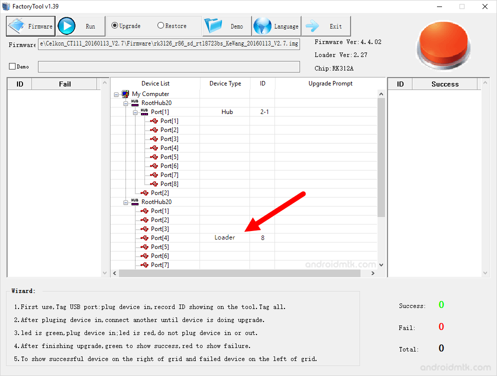 rockchip factorytool loader