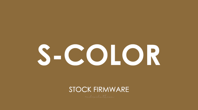 S-Color Stock ROM