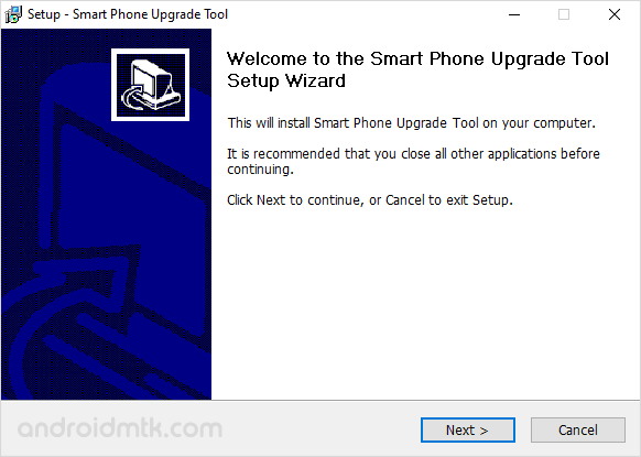 Smart Phone Upgrade Tool Install