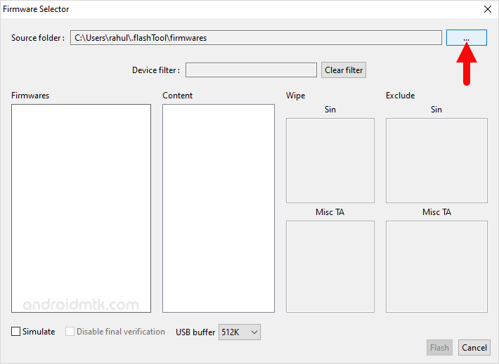 Sony Mobile Flasher Locate