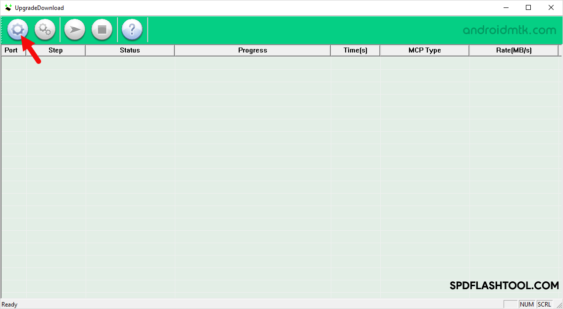 SPD Upgrade Tool Load Packet