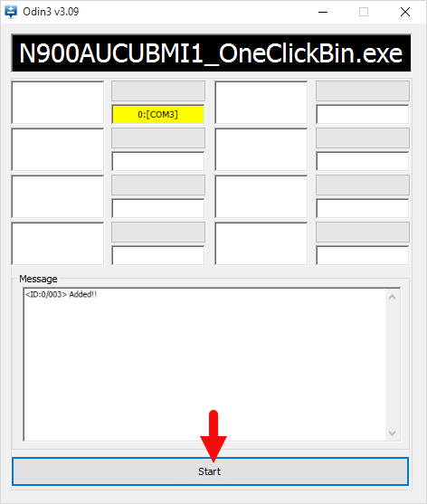 Start Flashing Note 3 N900A