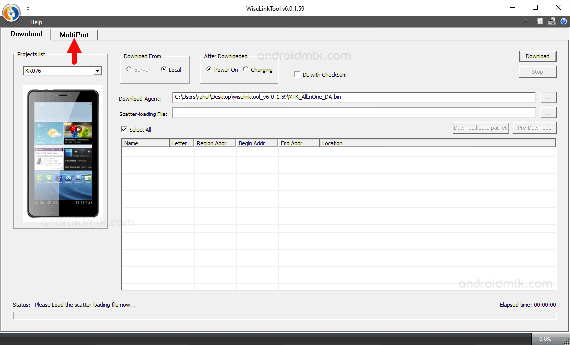 Wiselink Multiport Menu