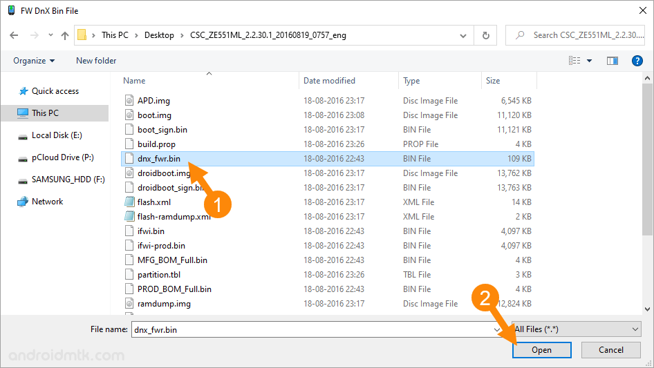 xFSTK Firmware FW DNX Bin File