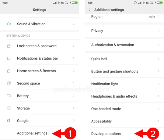 xiaomi settings additional