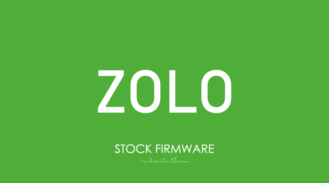 Zolo Stock ROM